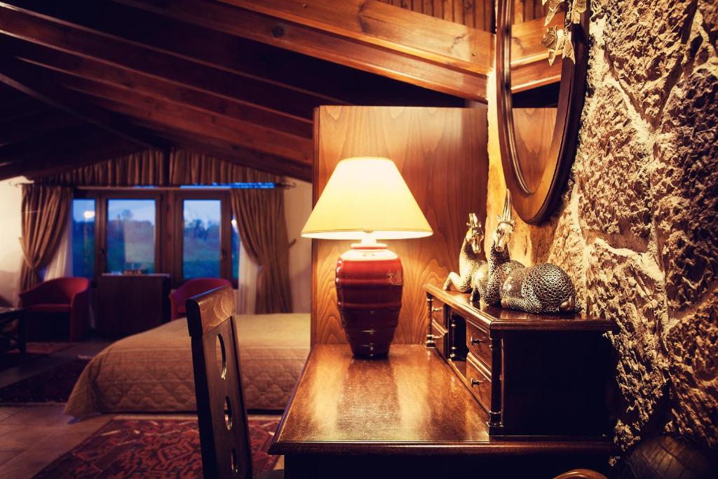 Postel nebo postele na pokoji v ubytování Militsa Guesthouse