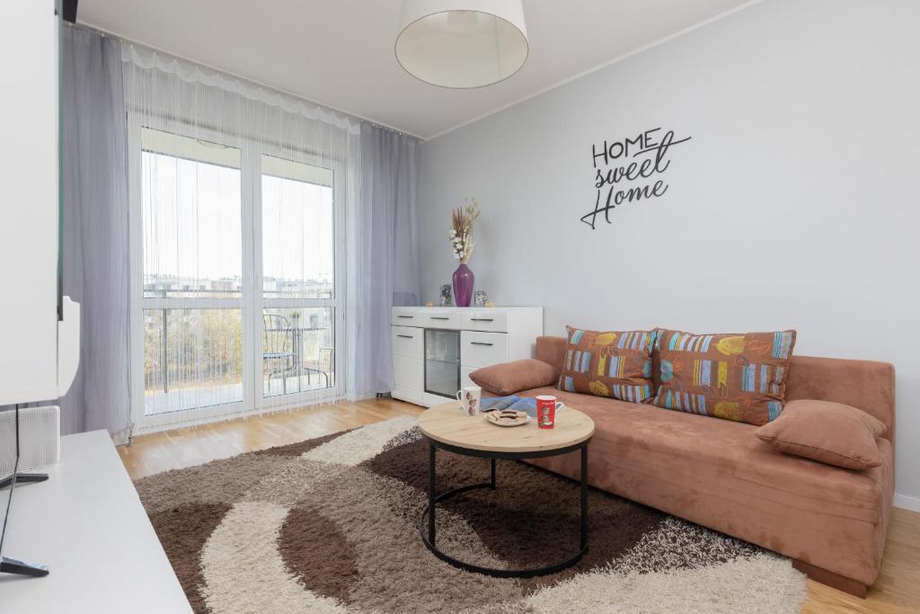 Posedenie v ubytovaní Warsaw Young City Apartment by Noclegi Renters
