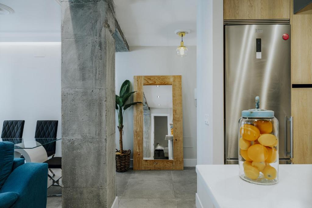 Posedenie v ubytovaní Six Apartments by Caleta Homes
