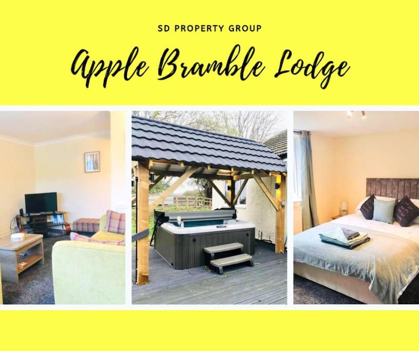 Apple Bramble Lodge with Hot Tub, Welney, UK