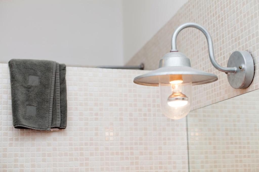 Koupelna v ubytování Apartment Aptucat