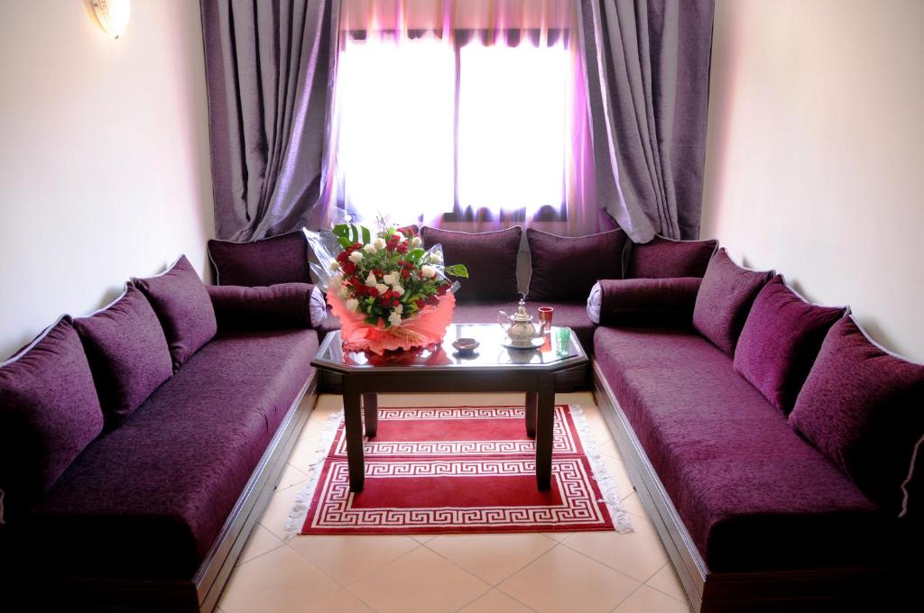 Posezení v ubytování Residence Hotel Assounfou