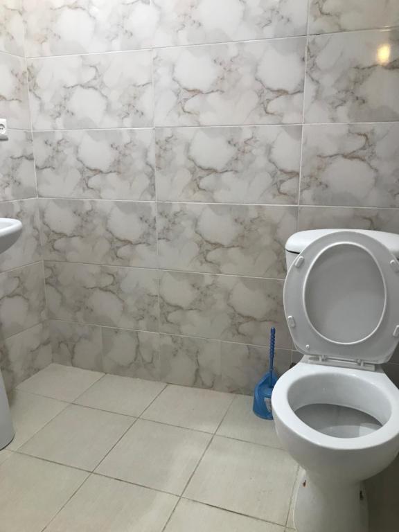 Koupelna v ubytování Hotel Nino Ureki