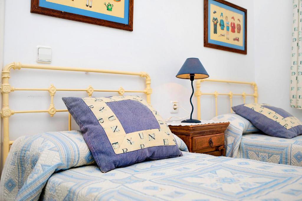 Posteľ alebo postele v izbe v ubytovaní Chalet Cormoran