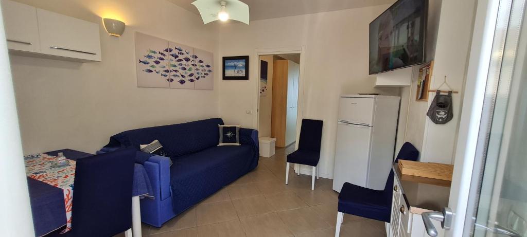 TV a/nebo společenská místnost v ubytování Casa Pomonte