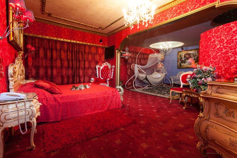 Postel nebo postele na pokoji v ubytování Hotel Priamos-Αdults Only