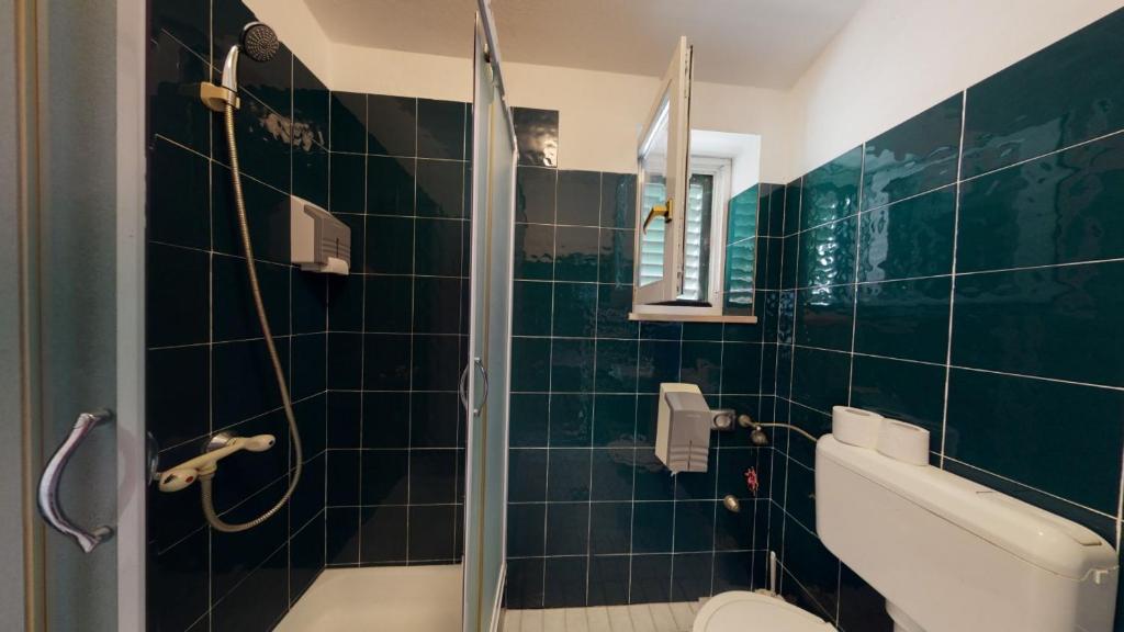 Koupelna v ubytování Aparthotel Vila Danica