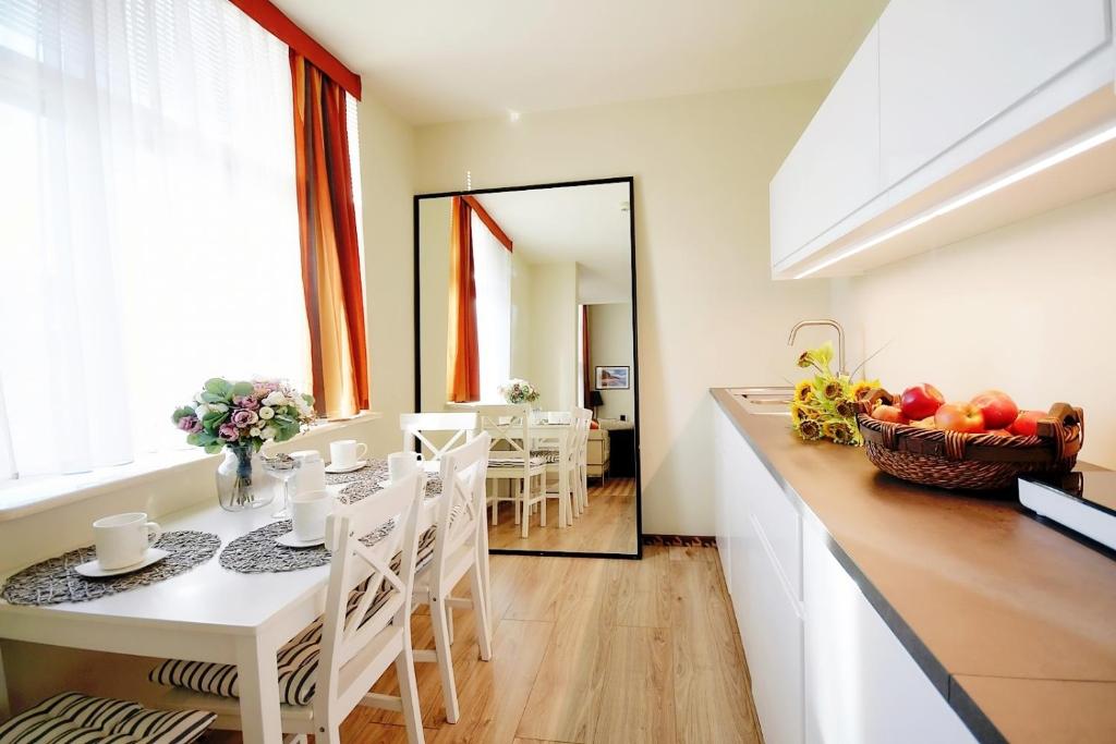 Posedenie v ubytovaní 423 w ROYAL TULIP SAND 200 m plaża DOBRUK APARTAMENTY