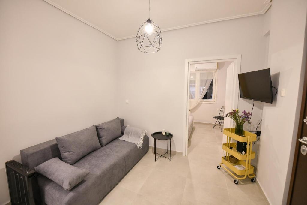 Televízia a/alebo spoločenská miestnosť v ubytovaní Modern, comfortable apartment, in the heart of the city_2