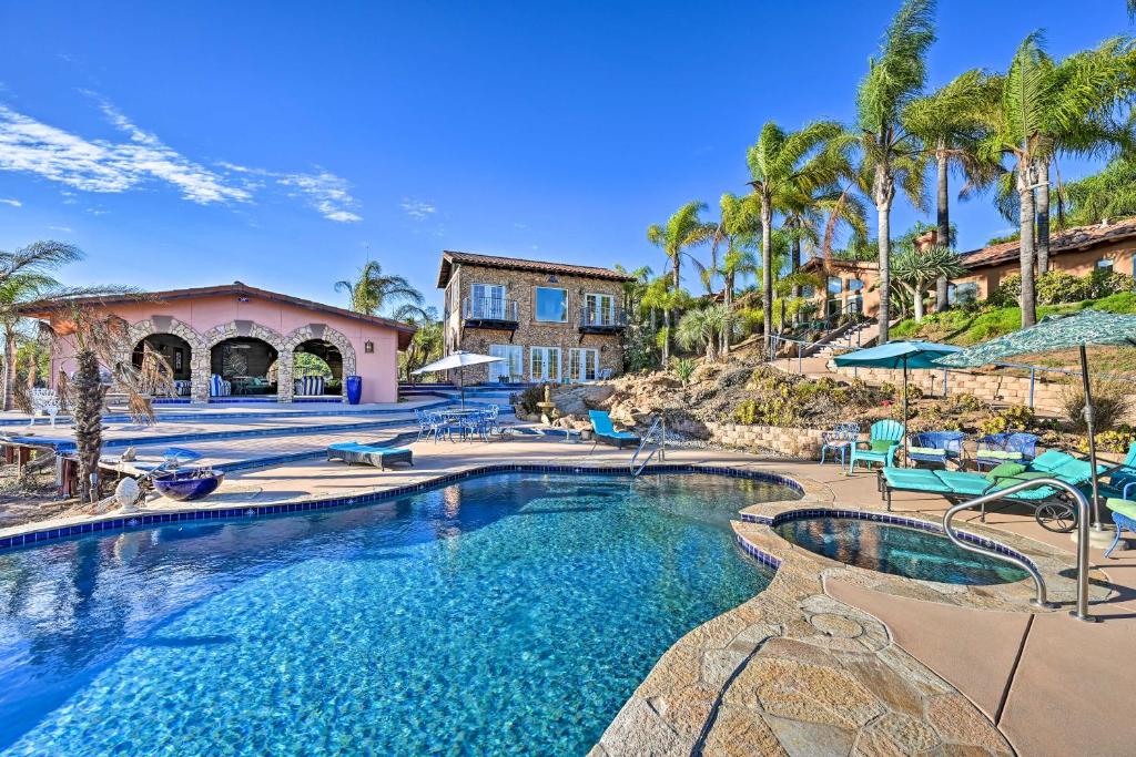 Elegant Fallbrook Getaway with Private Oasis!