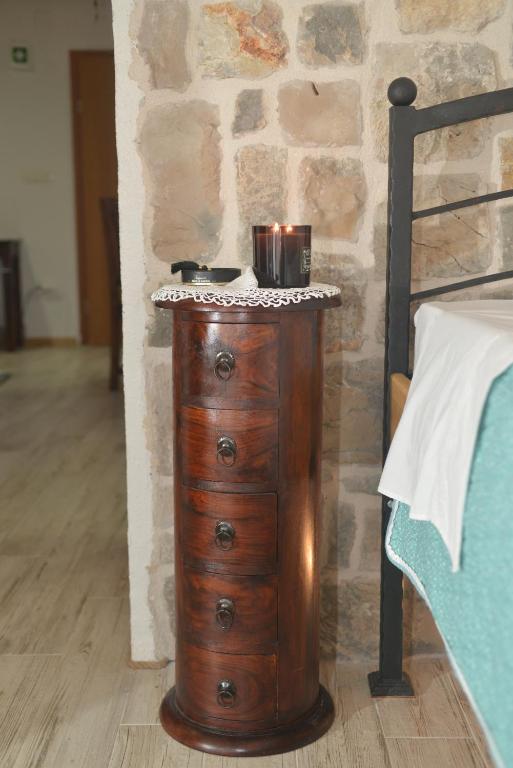 Posteľ alebo postele v izbe v ubytovaní Beach House Marina Grande