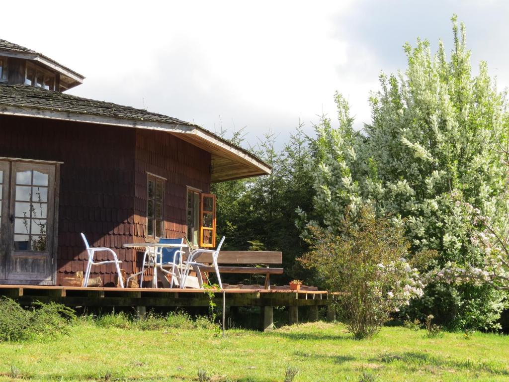 Zahrada ubytování Hostal Zapato Amarillo