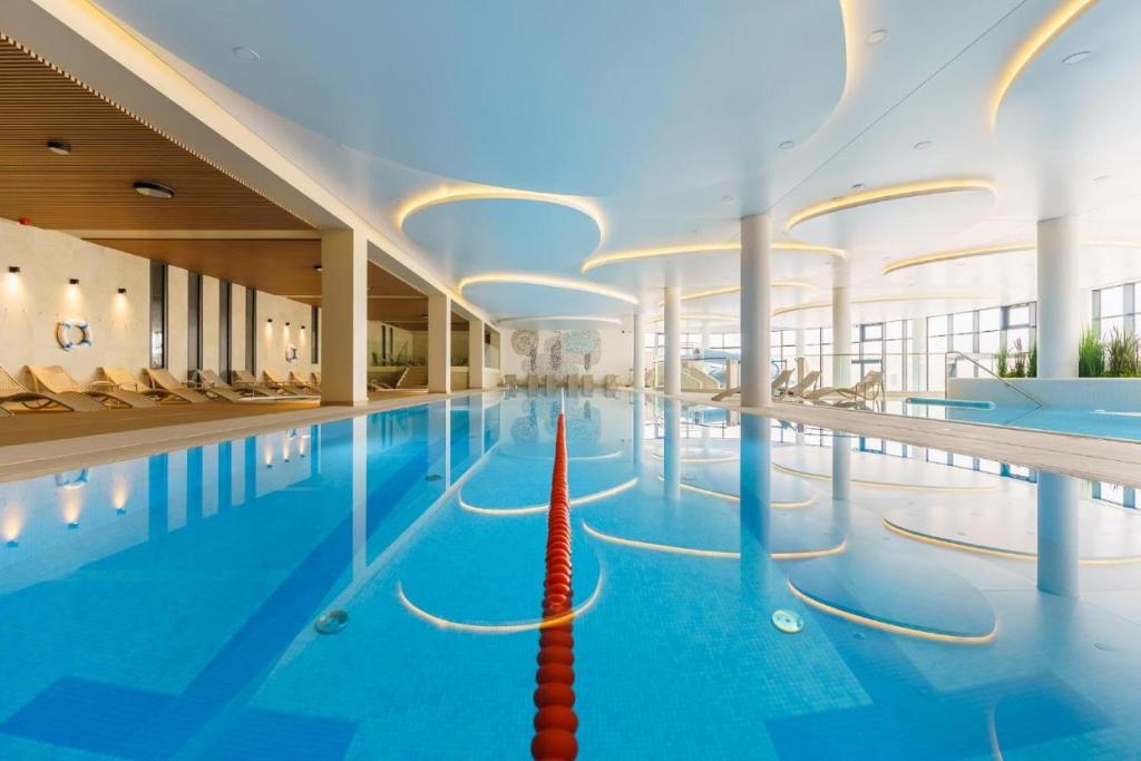 Bazén v ubytování Aqua Polanki Bodnar Apartments nebo v jeho okolí