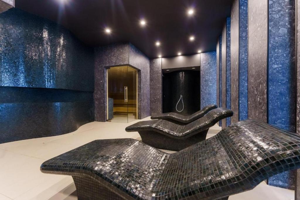 Posezení v ubytování Aqua Polanki Bodnar Apartments