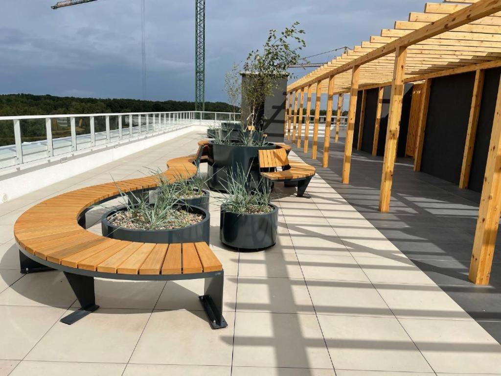 Balkón nebo terasa v ubytování Aqua Polanki Bodnar Apartments