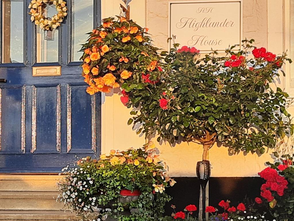Zahrada ubytování Highlander House Boutique Hotel