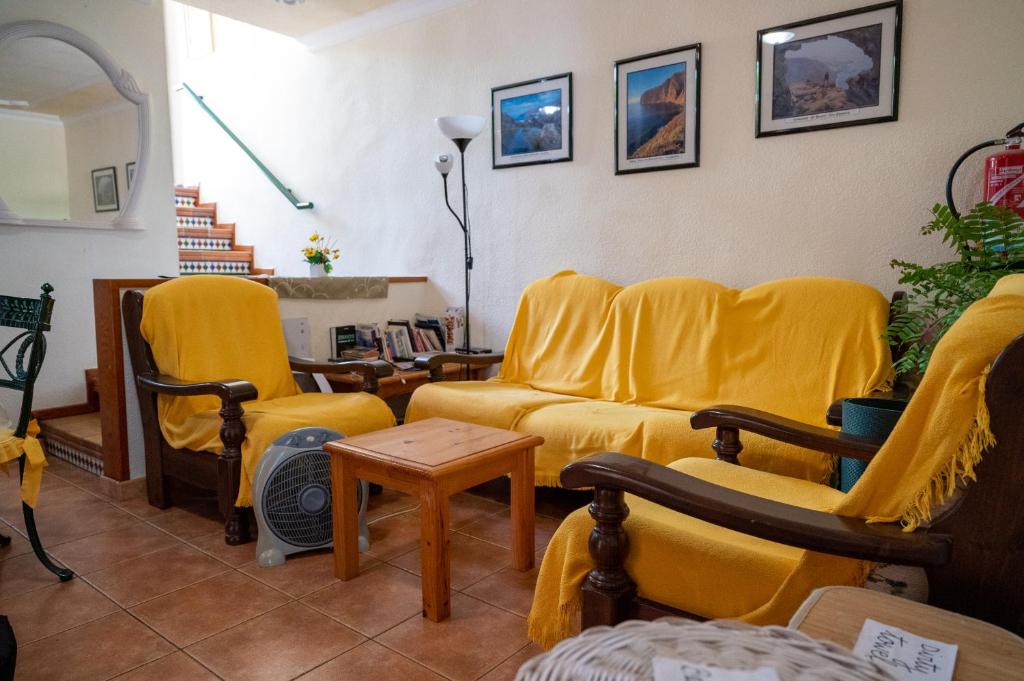 Posezení v ubytování Arena Nest Hostel