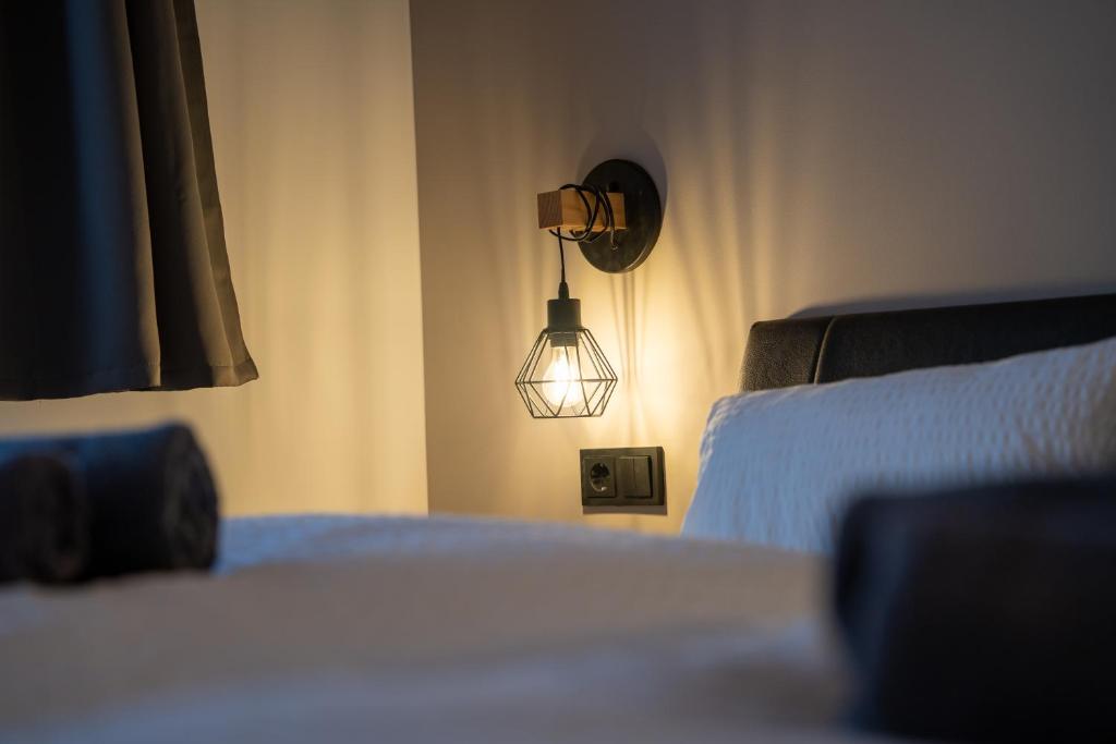 Postel nebo postele na pokoji v ubytování Apartment Waldherz