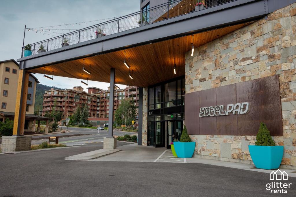 Modern ski in and out condo hotel at YotelPAD