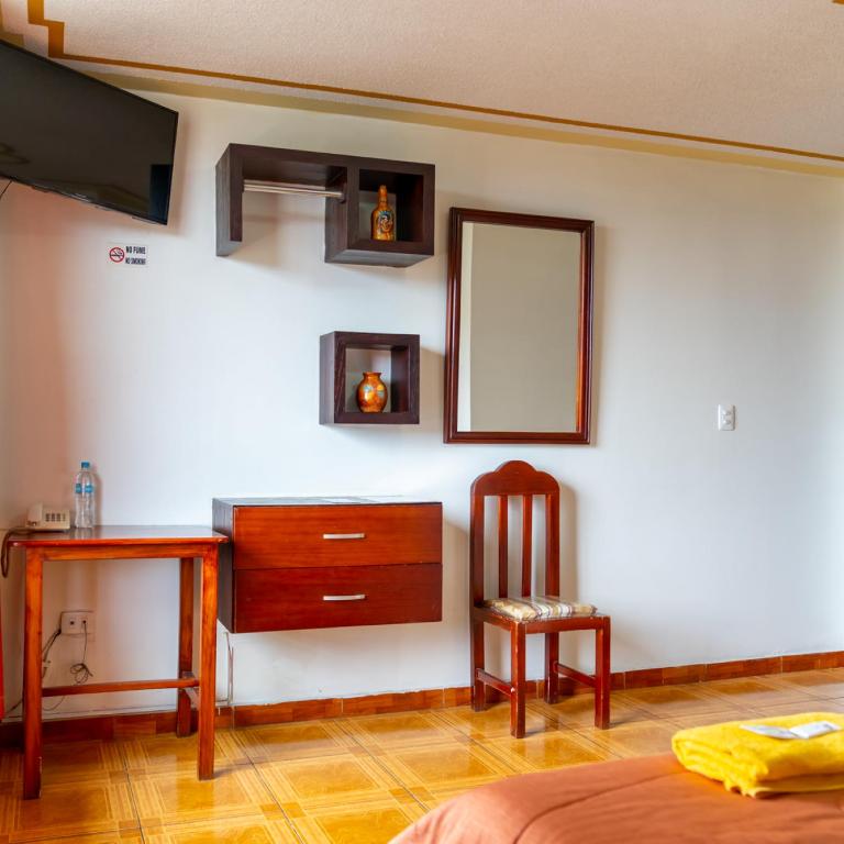 TV a/nebo společenská místnost v ubytování Mashy´s Hostal