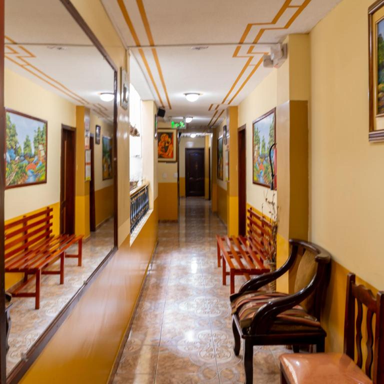 Posezení v ubytování Mashy´s Hostal