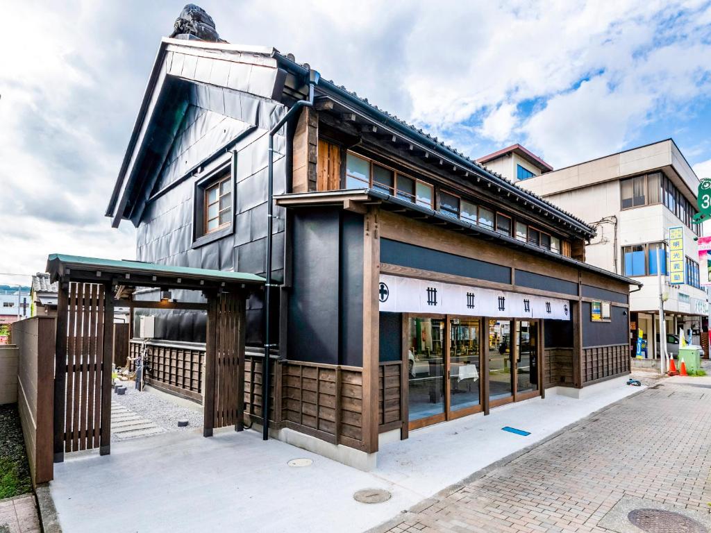 Budova, kde se ryokan nachází