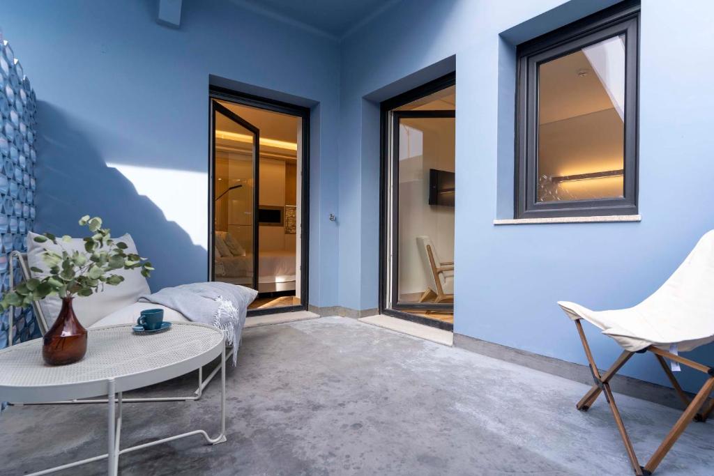 Posezení v ubytování CASA 3 - OS LUGARES DE CASTRALEUCA