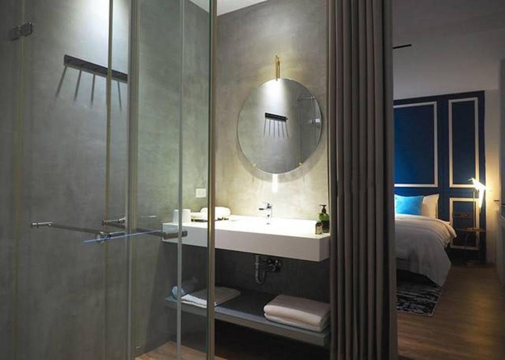 Koupelna v ubytování 小小邸 Small Hotel
