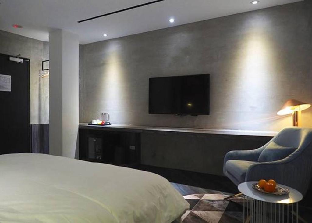 TV a/nebo společenská místnost v ubytování 小小邸 Small Hotel