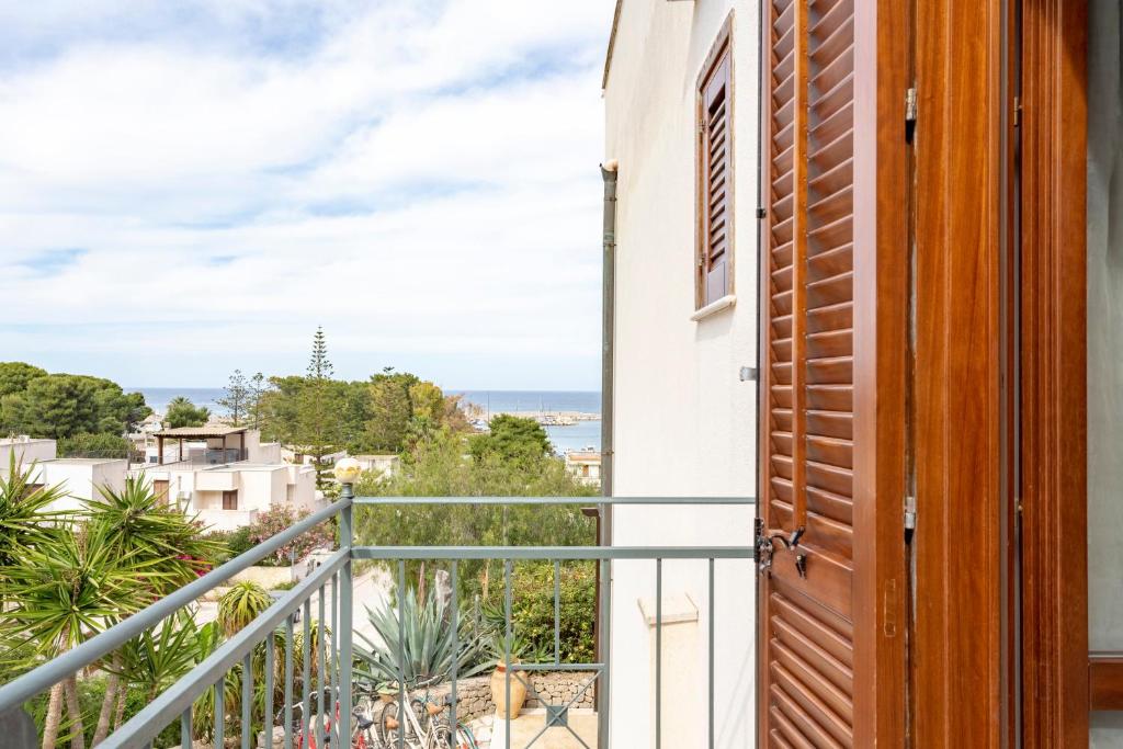 Ein Balkon oder eine Terrasse in der Unterkunft Albergo Auralba