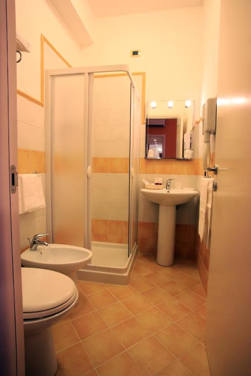 Um banheiro em Hotel San Martino