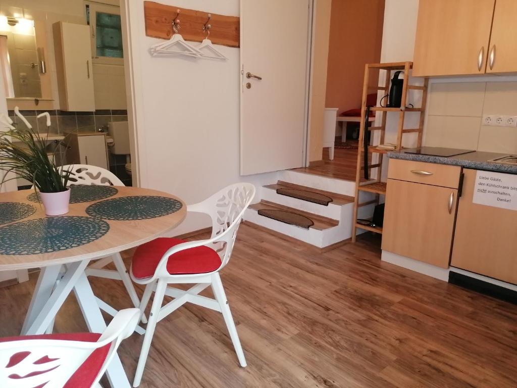 Kuchyňa alebo kuchynka v ubytovaní Familienferienhaus Amelie
