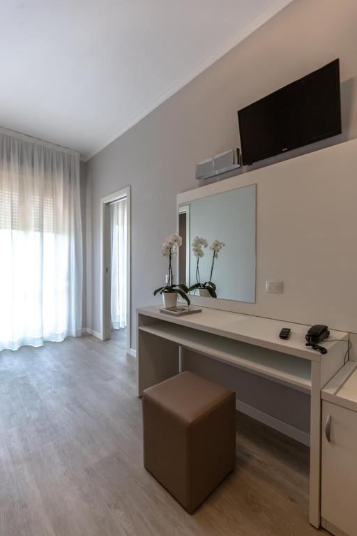 TV a/nebo společenská místnost v ubytování Hotel Susy