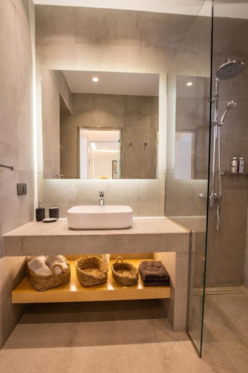 Kúpeľňa v ubytovaní Isanema Villas