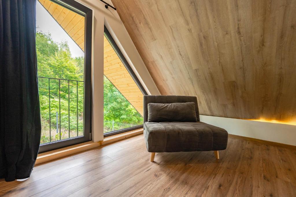 Posedenie v ubytovaní Osada Mountain Villas Szczyrk - domki z balią i sauną - piękny widok na góry - Dream Apart