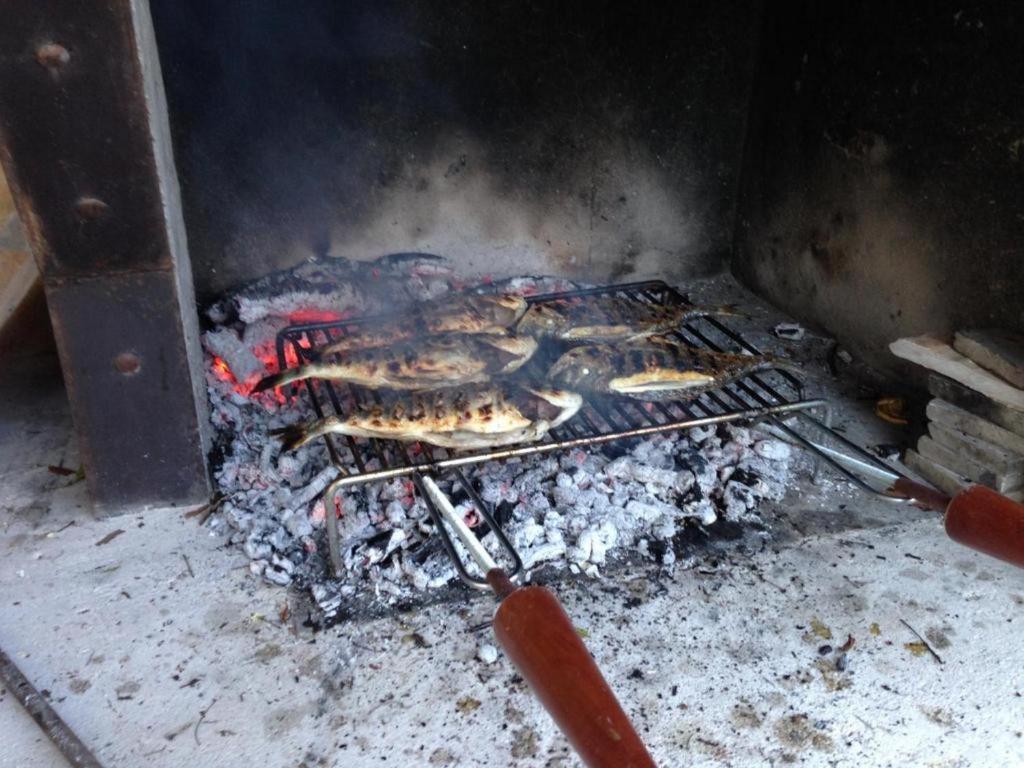 Gril pre hostí v dovolenkovom dome