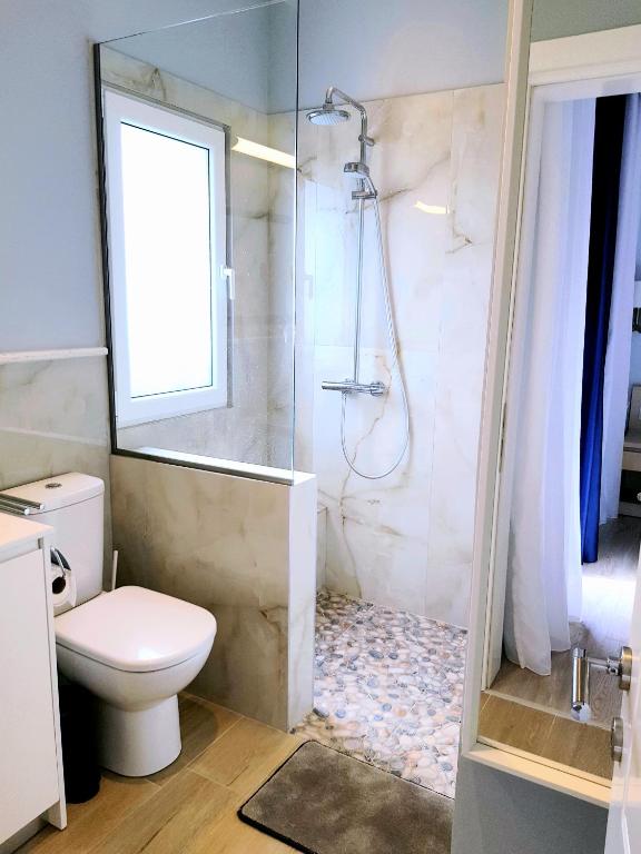 Koupelna v ubytování Marena B&B