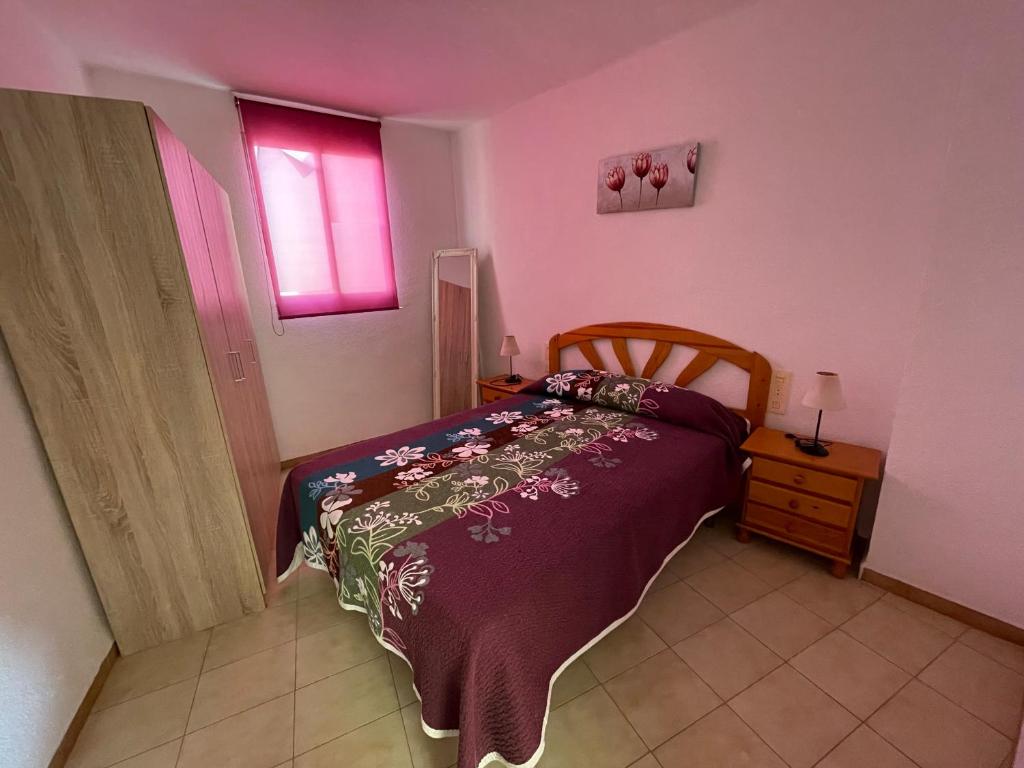 Posteľ alebo postele v izbe v ubytovaní Alpen1 Peñiscola Residencial