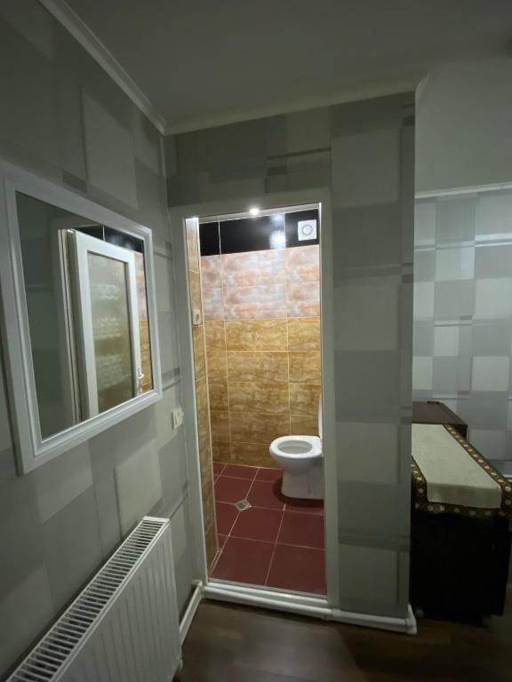 Koupelna v ubytování T Rooms