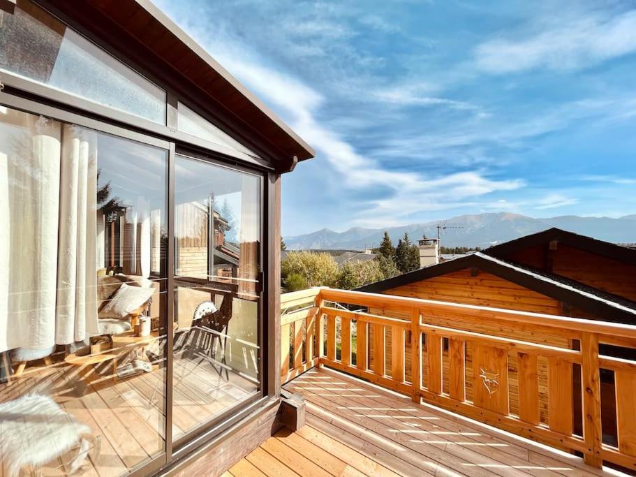 Zdjęcie z galerii obiektu Bolquère I Beau chalet familial proche des pistes w mieście Bolquere Pyrenees 2000