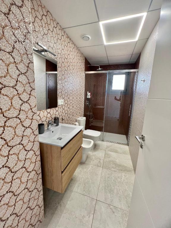 Koupelna v ubytování Silvia luxury apartment