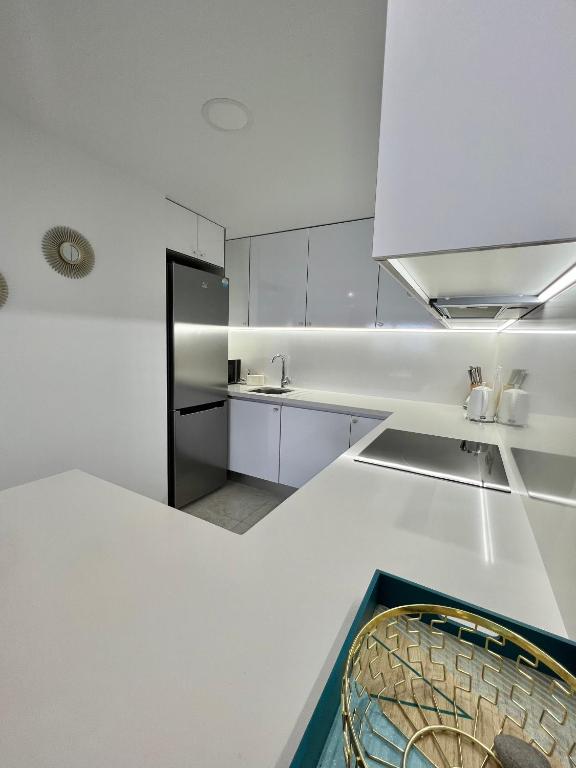 Postel nebo postele na pokoji v ubytování Silvia luxury apartment