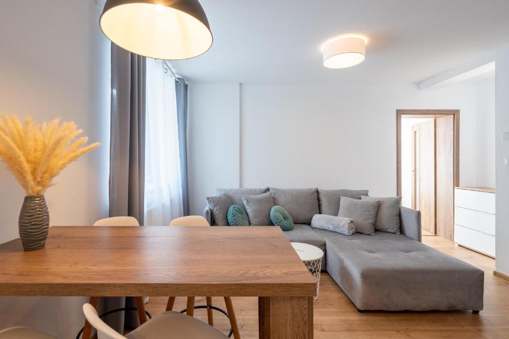 Posezení v ubytování Apartmány Oravskie