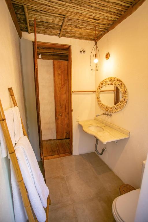 Um banheiro em Casa da Arquiteta Guest House