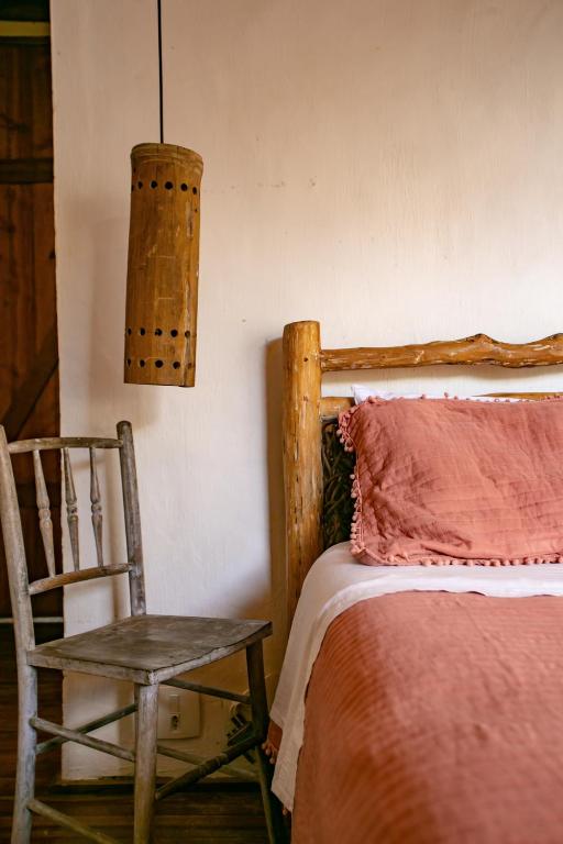 Cama ou camas em um quarto em Casa da Arquiteta Guest House