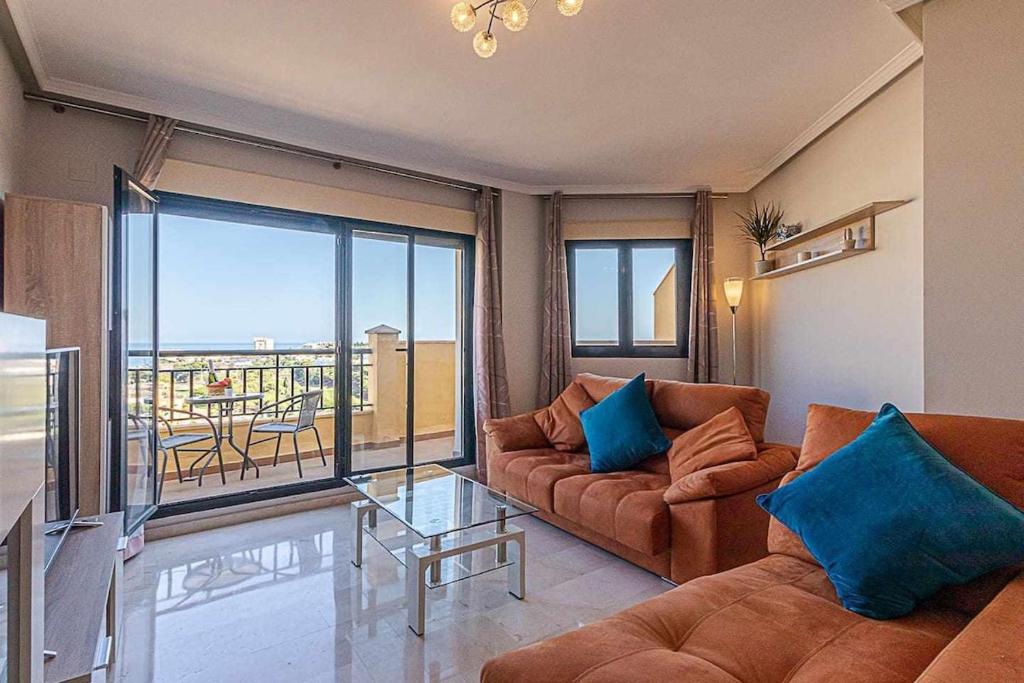 Część wypoczynkowa w obiekcie 797 HOLIDAY RENTALS - Moderno Piso para 5 con hermosas vistas
