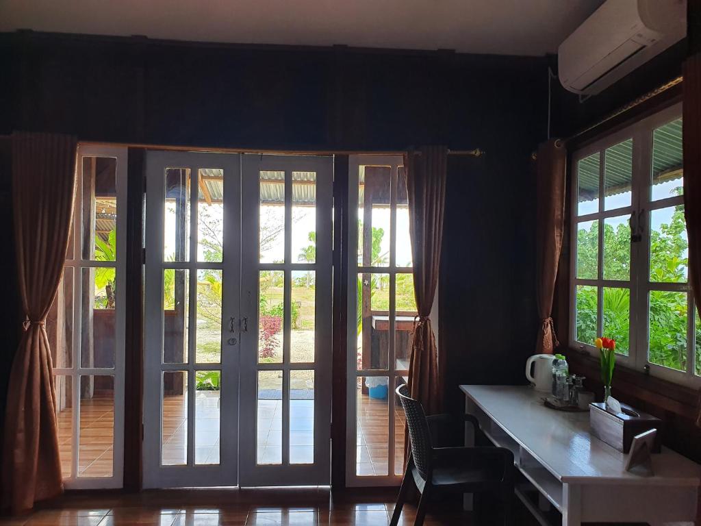 Posezení v ubytování Amban Beach House
