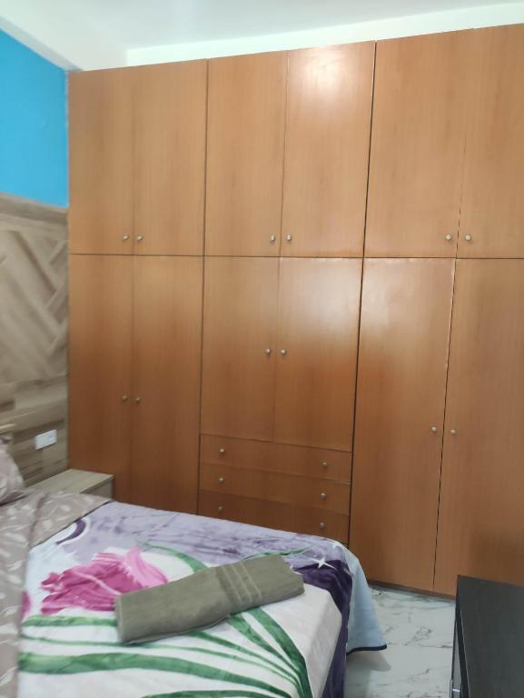 Postel nebo postele na pokoji v ubytování GCM 2 ROOMS kentro
