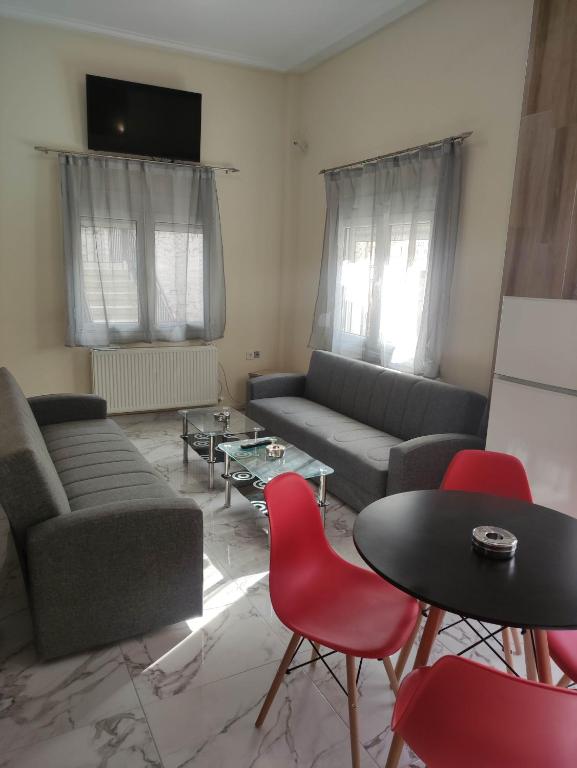 Posezení v ubytování GCM 2 ROOMS kentro