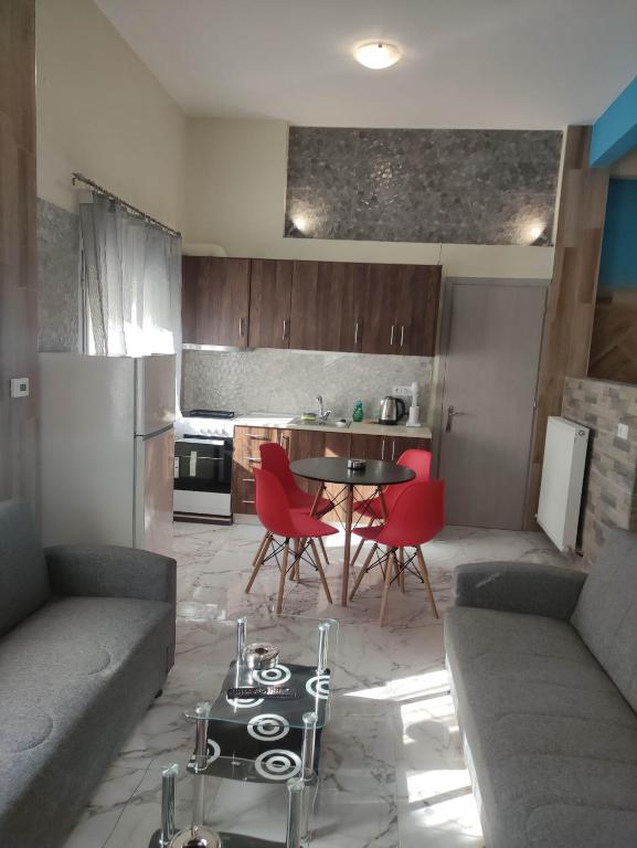 Kuchyň nebo kuchyňský kout v ubytování GCM 2 ROOMS kentro